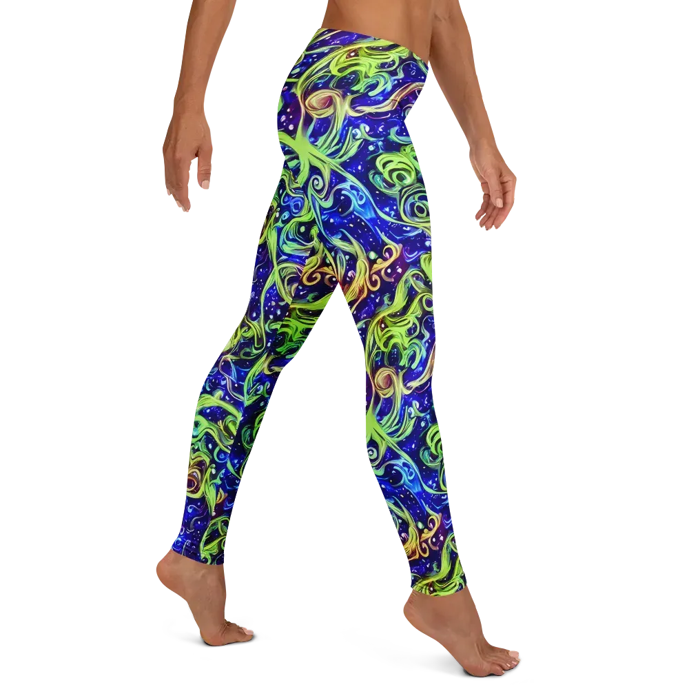 Molten Whirlwind on Leggings — Right