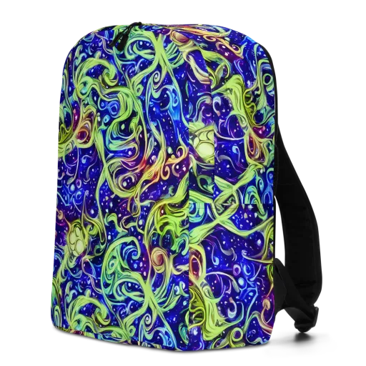 Molten Whirlwind on a Minimalist Backpack
