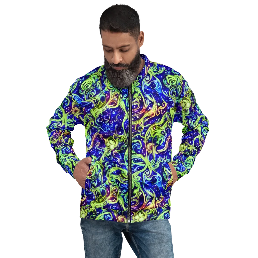 Molten Whirlwind on Bomber Jacket — Front