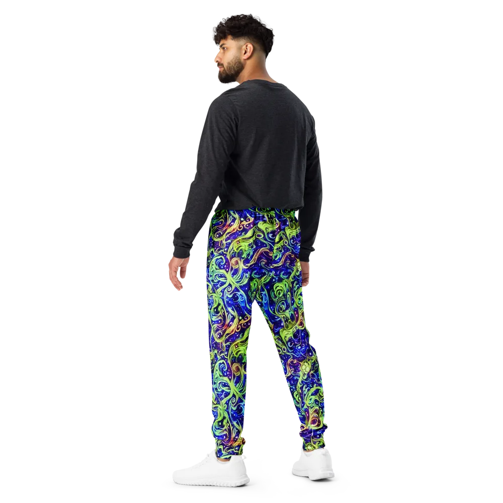 Molten Whirlwind on Men's Joggers — Back