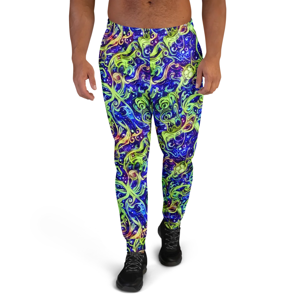 Molten Whirlwind on Men's Joggers — Front