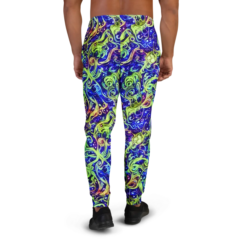 Molten Whirlwind on Men's Joggers — Back