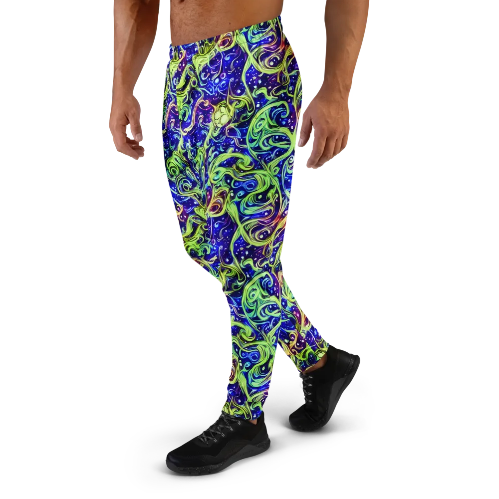 Molten Whirlwind on Men's Joggers — Left