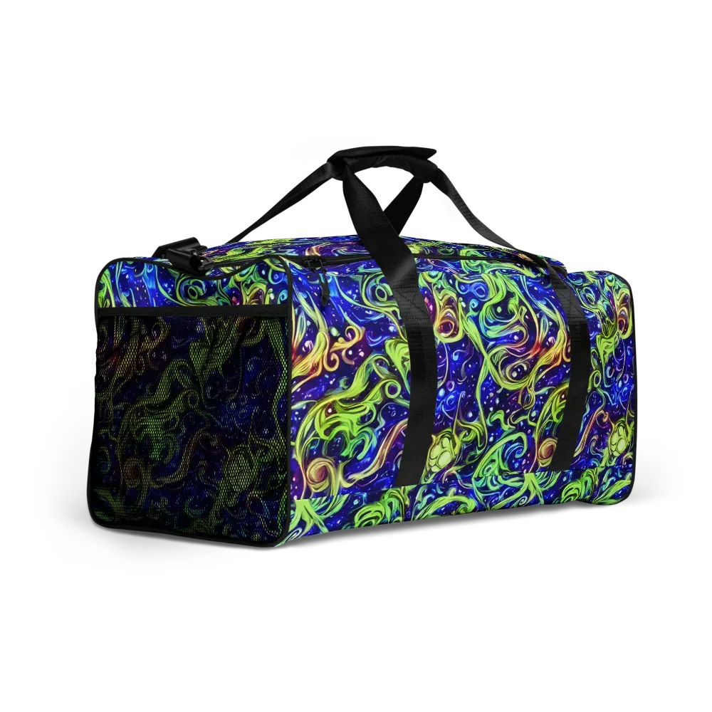 Molten Whirlwind on Duffle Bag — Right Front