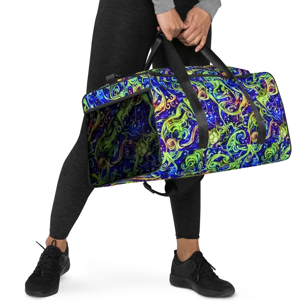 Molten Whirlwind on Duffle Bag — Right Front