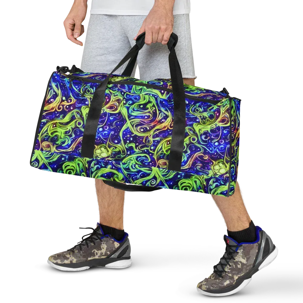 Molten Whirlwind on Duffle Bag — Front