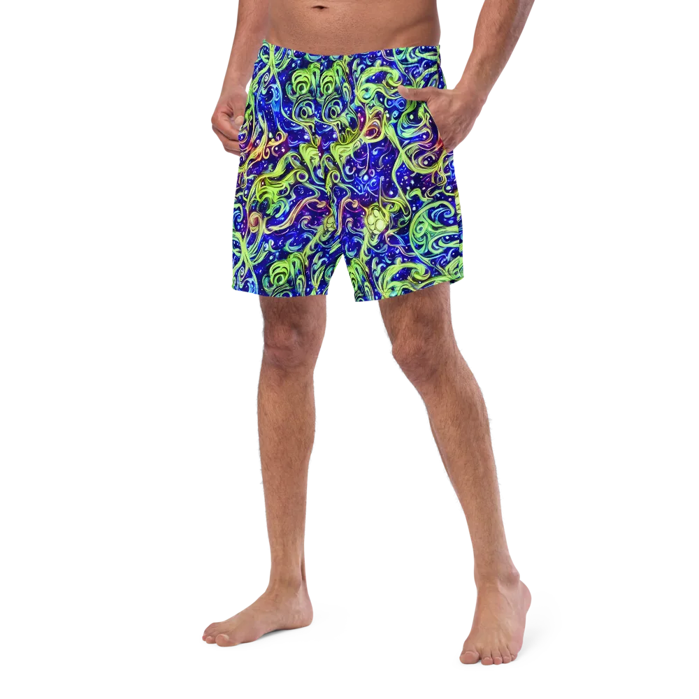 Molten Whirlwind on Swim Trunks — Left Front