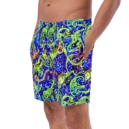 Molten Whirlwind on a Swim Trunks