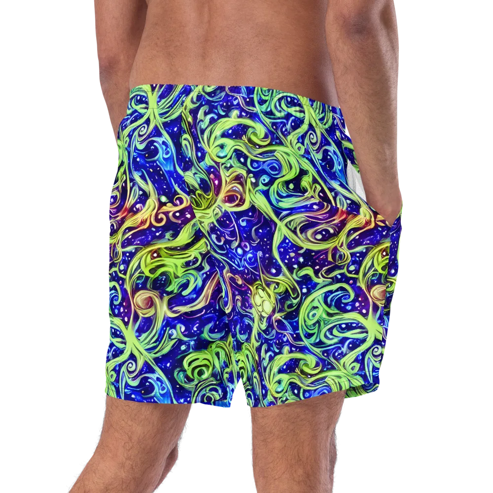 Molten Whirlwind on Swim Trunks — Right Back