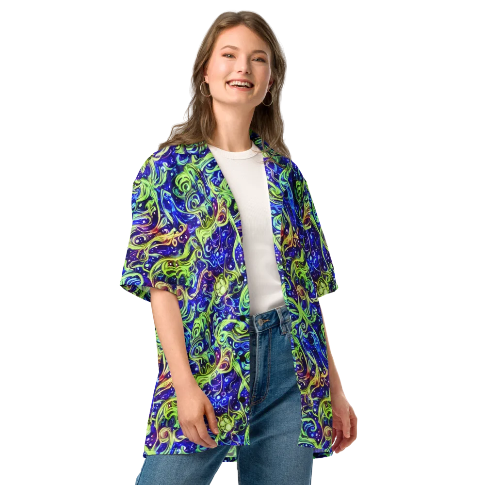 Molten Whirlwind on Button Shirt — Front