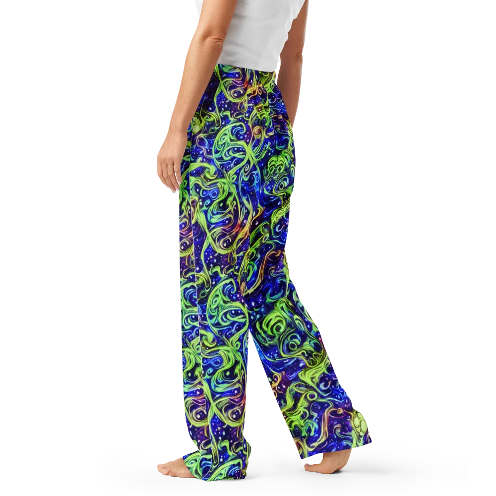 Molten Whirlwind on Women's Pajama Pants — Left