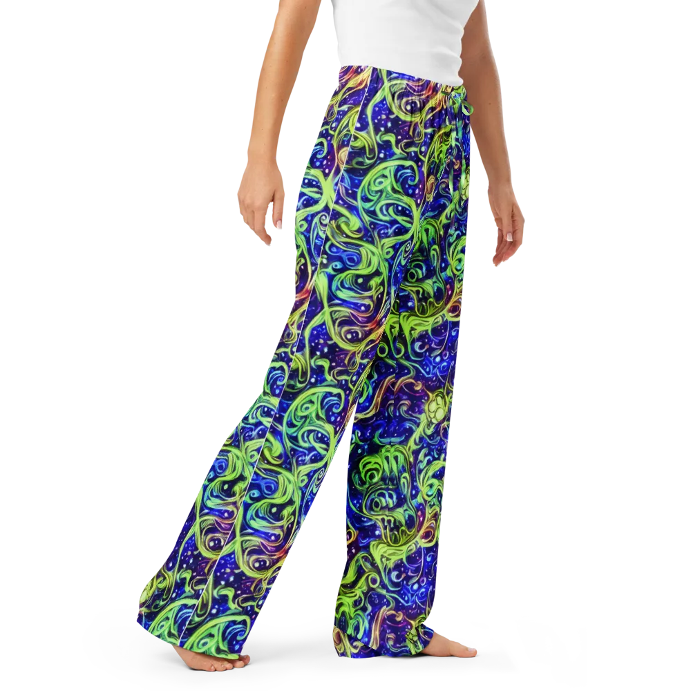 Molten Whirlwind on Women's Pajama Pants — Right Front