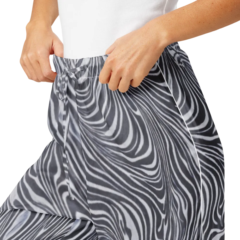 Monochrome Maelstrom on Women's Pajama Pants — Product details