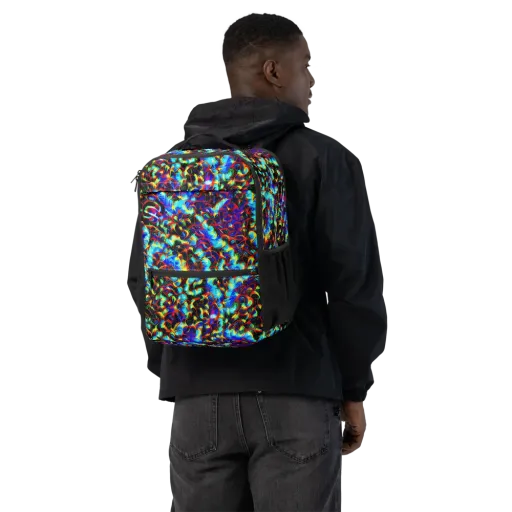 Blue Flame Jungle on a Utility Backpack