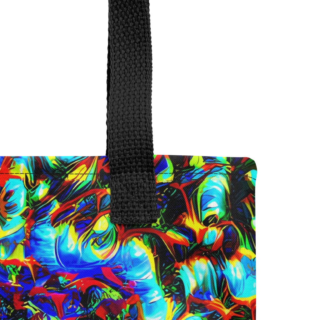 Blue Flame Jungle on Tote Bag — Product details