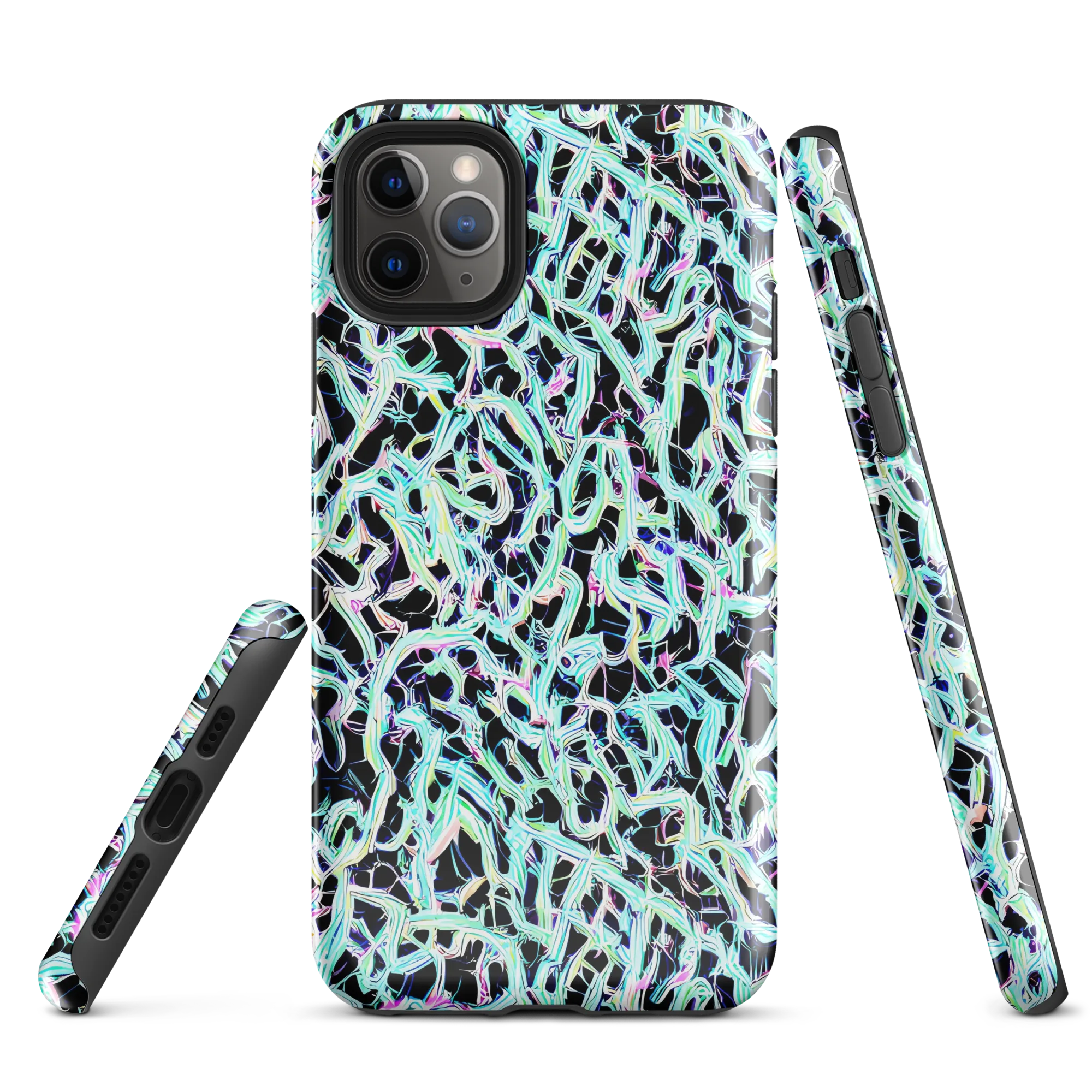 Quantum Weave on Tough Case for iPhone® — Front
