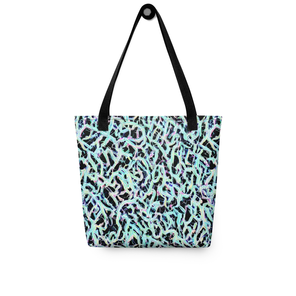 Quantum Weave on Tote Bag — Front