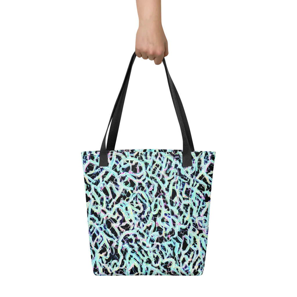 Quantum Weave on Tote Bag — Front