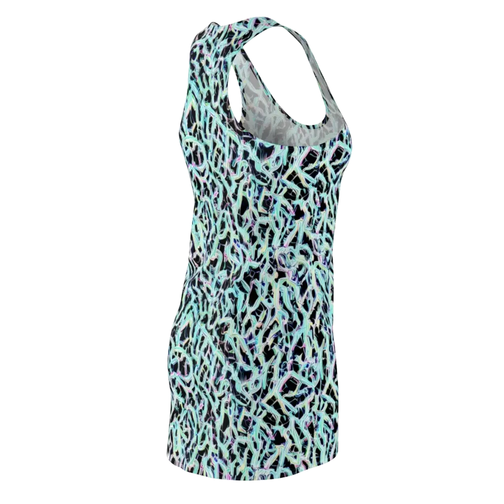 Quantum Weave on Racerback Dress — Back Side