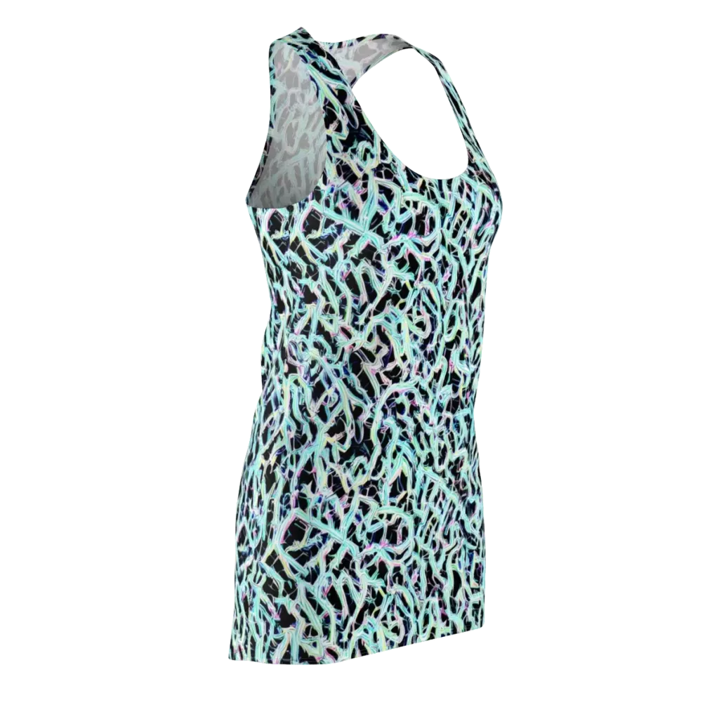 Quantum Weave on Racerback Dress — Front Side