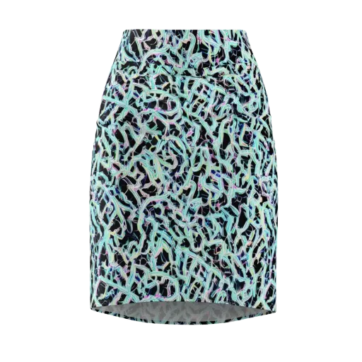 Quantum Weave on a Pencil Skirt