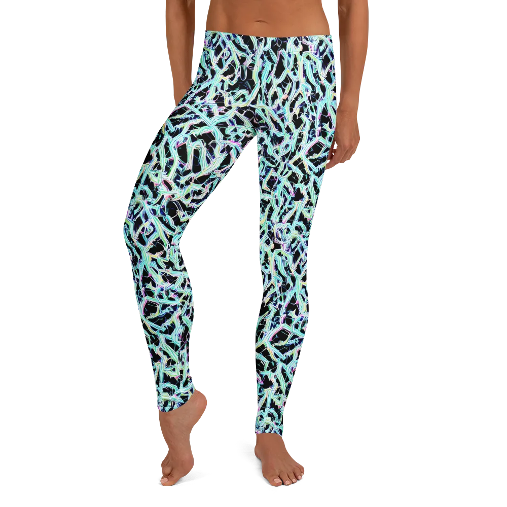 Quantum Weave on Leggings — Front