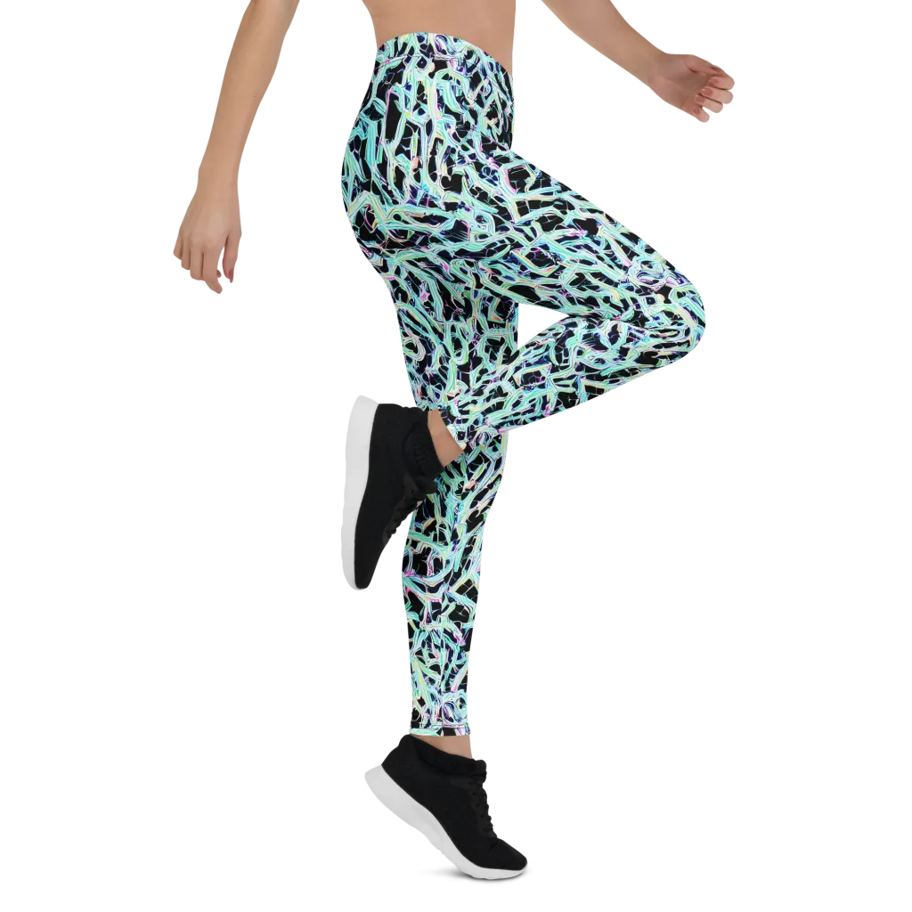 Quantum Weave on Leggings — Right