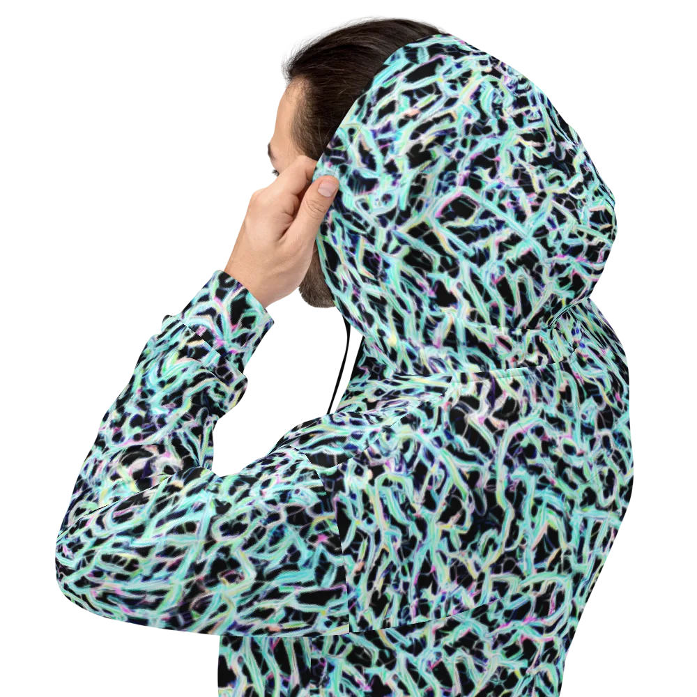 Quantum Weave on Hoodie — Back