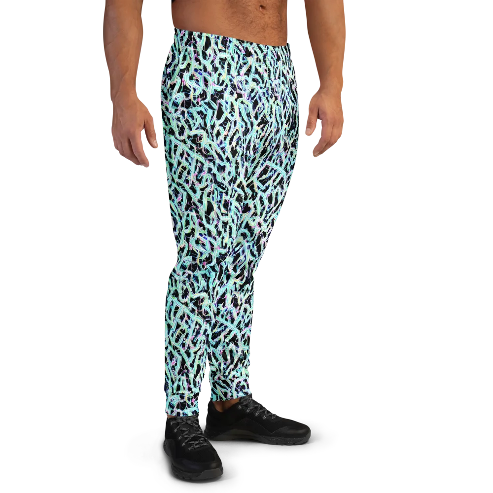 Quantum Weave on Men's Joggers — Right