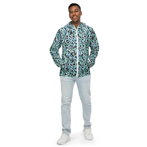 Quantum Weave on a Men's Windbreaker