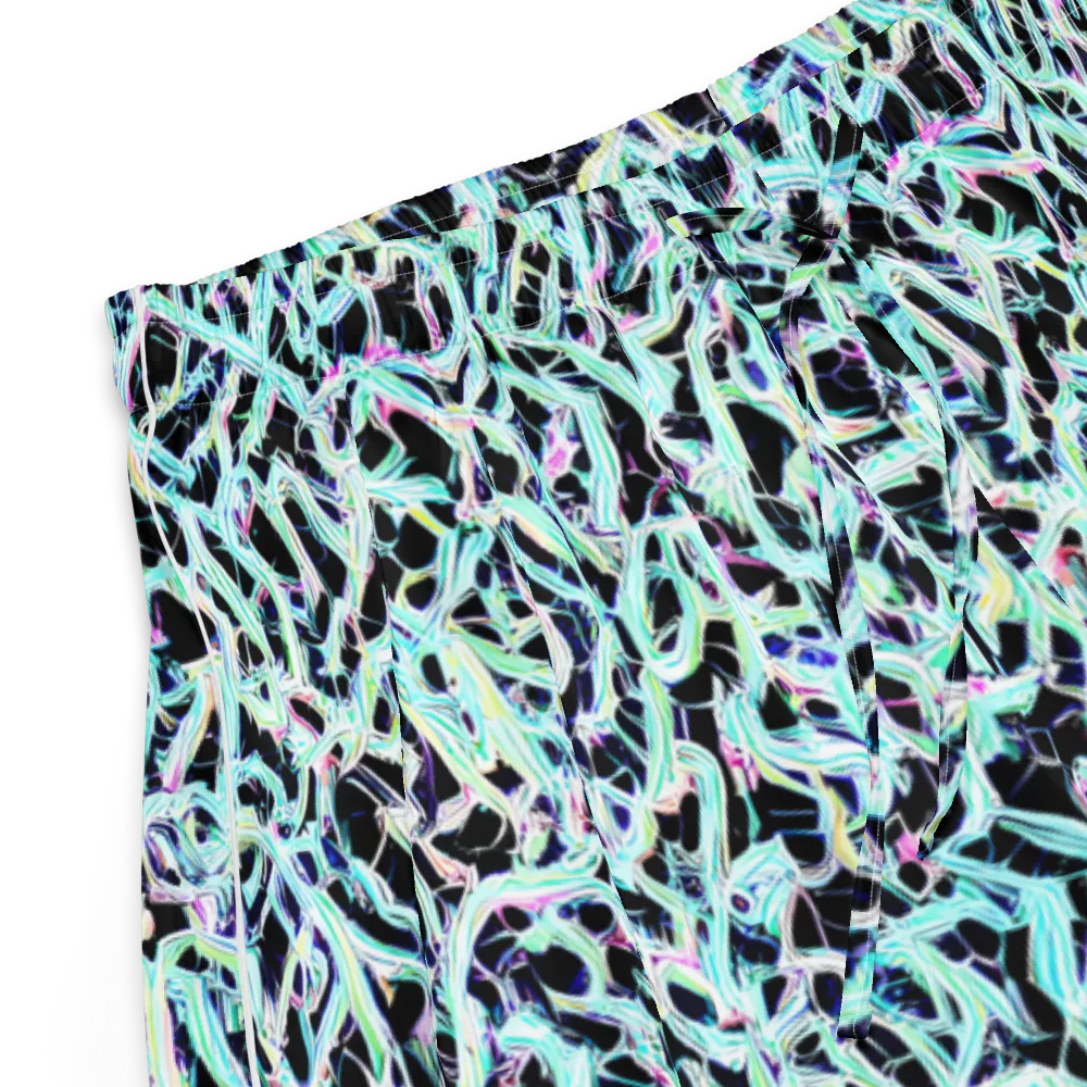 Quantum Weave on Women's Pajama Shorts — Product details