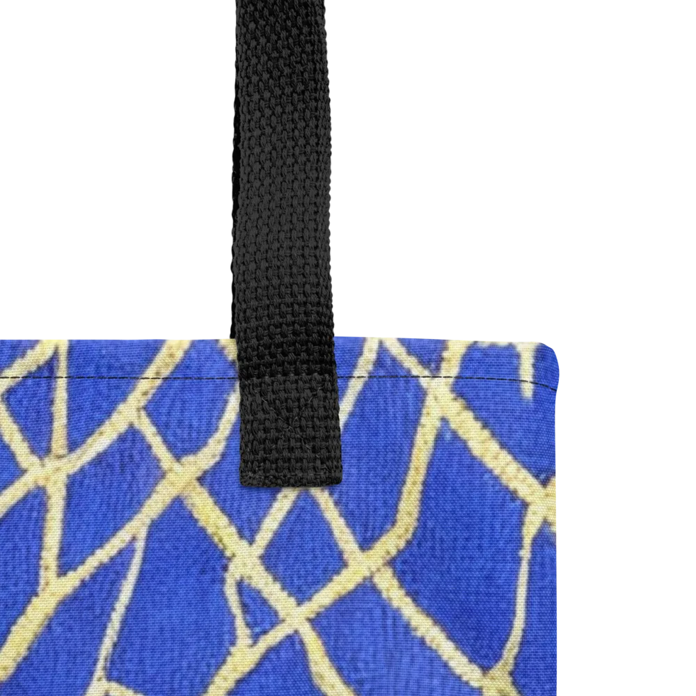 Cobalt Tangle on Tote Bag — Product details