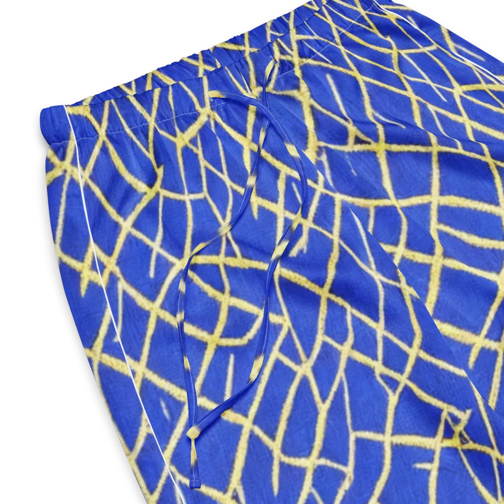 Cobalt Tangle on Women's Pajama Pants — Product details