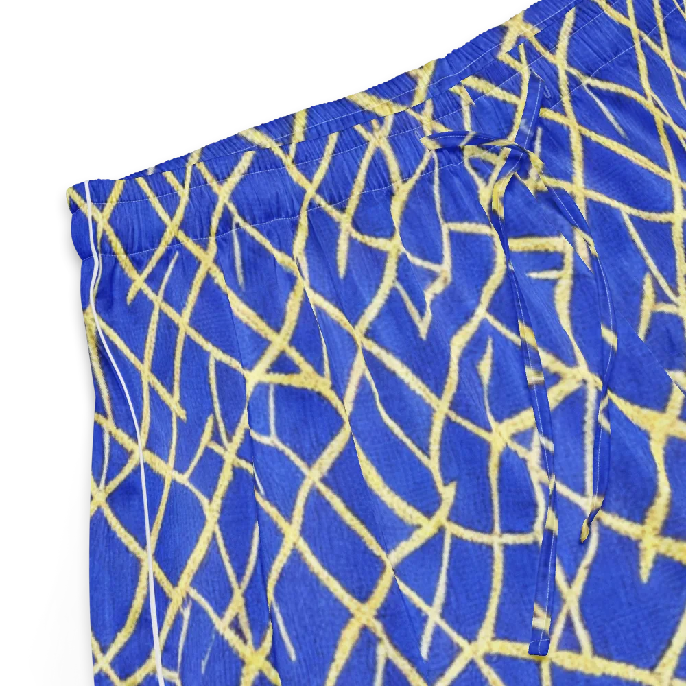 Cobalt Tangle on Women's Pajama Shorts — Product details