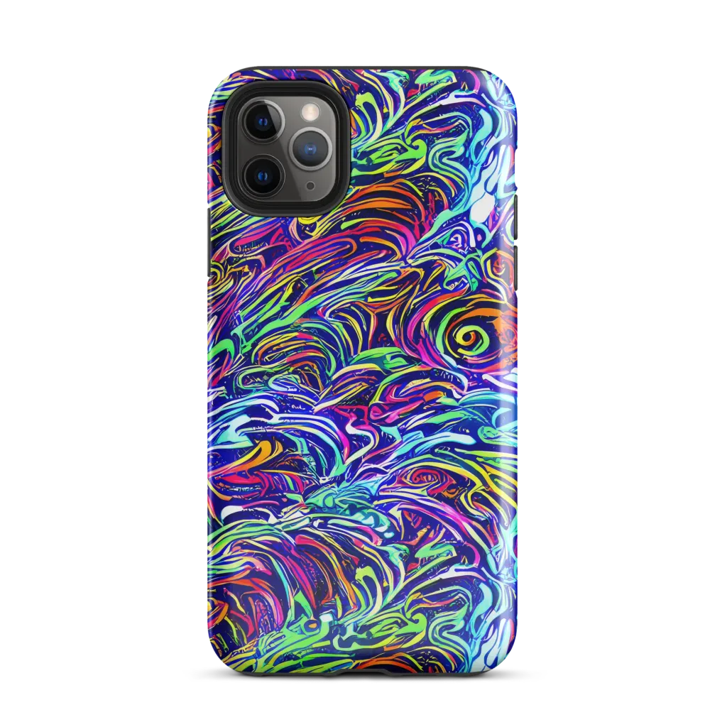 Limefire Labyrinth on Tough Case for iPhone® — Front