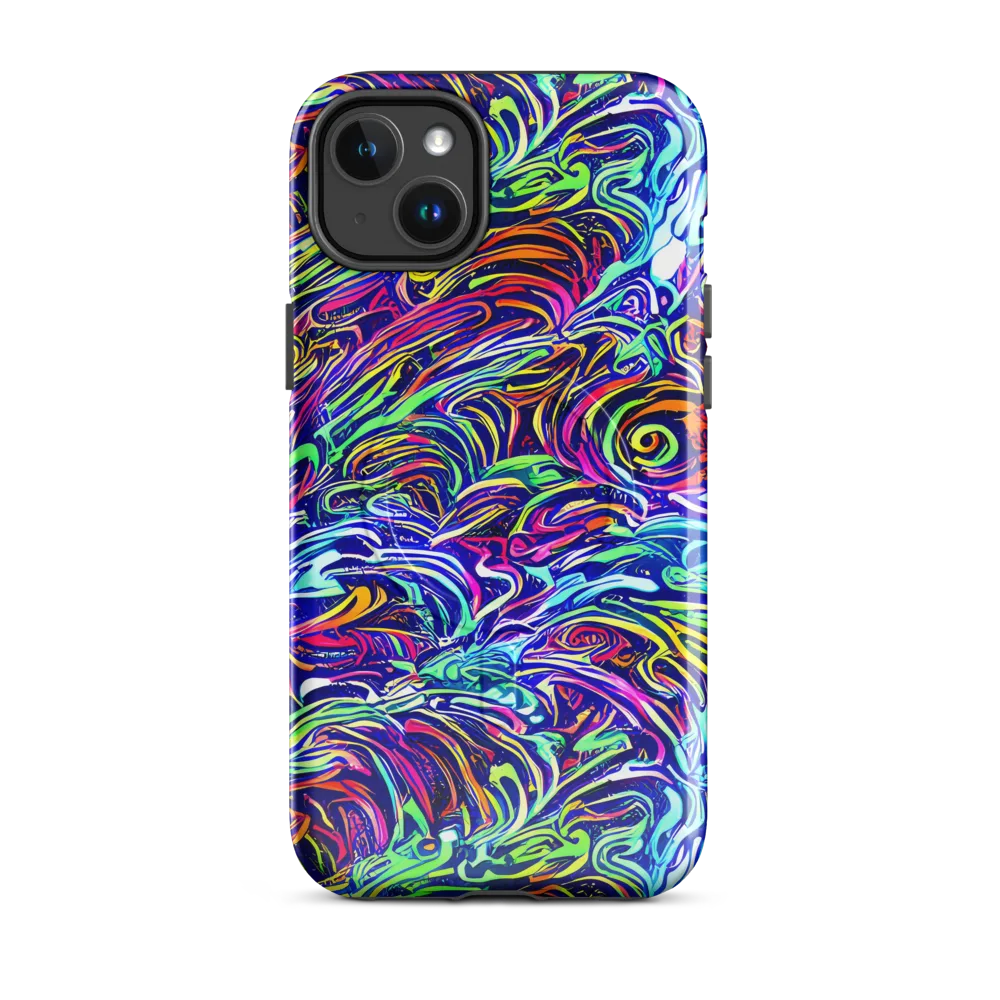 Limefire Labyrinth on MagSafe Tough Case for iPhone® — Front
