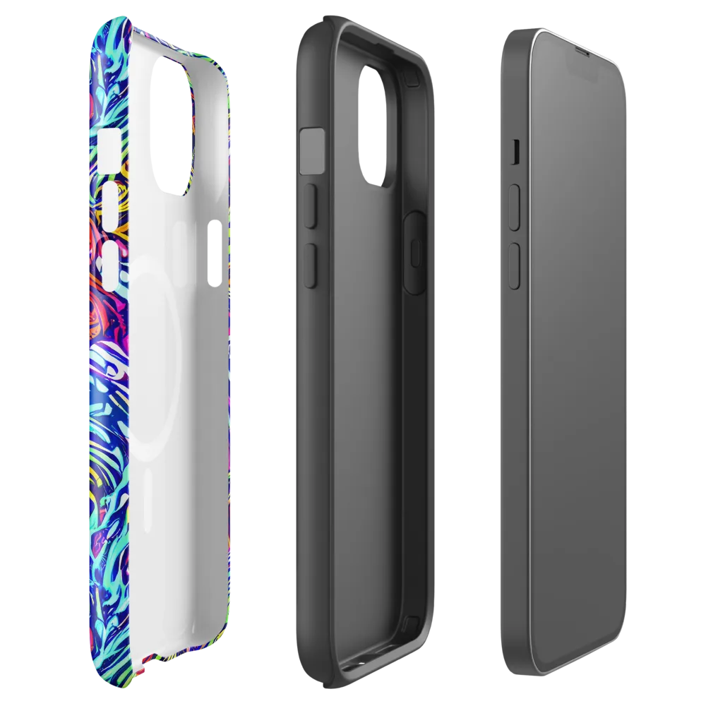 Limefire Labyrinth on MagSafe Tough Case for iPhone® — Front