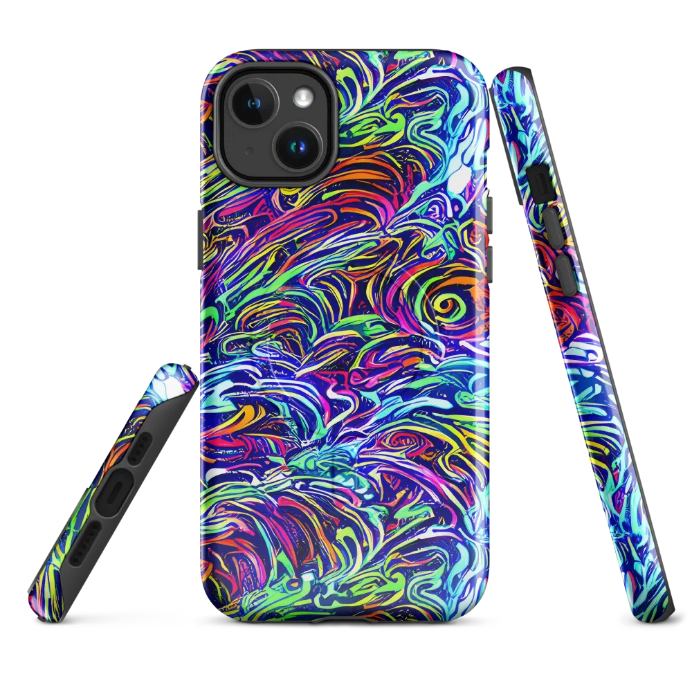Limefire Labyrinth on MagSafe Tough Case for iPhone® — Front