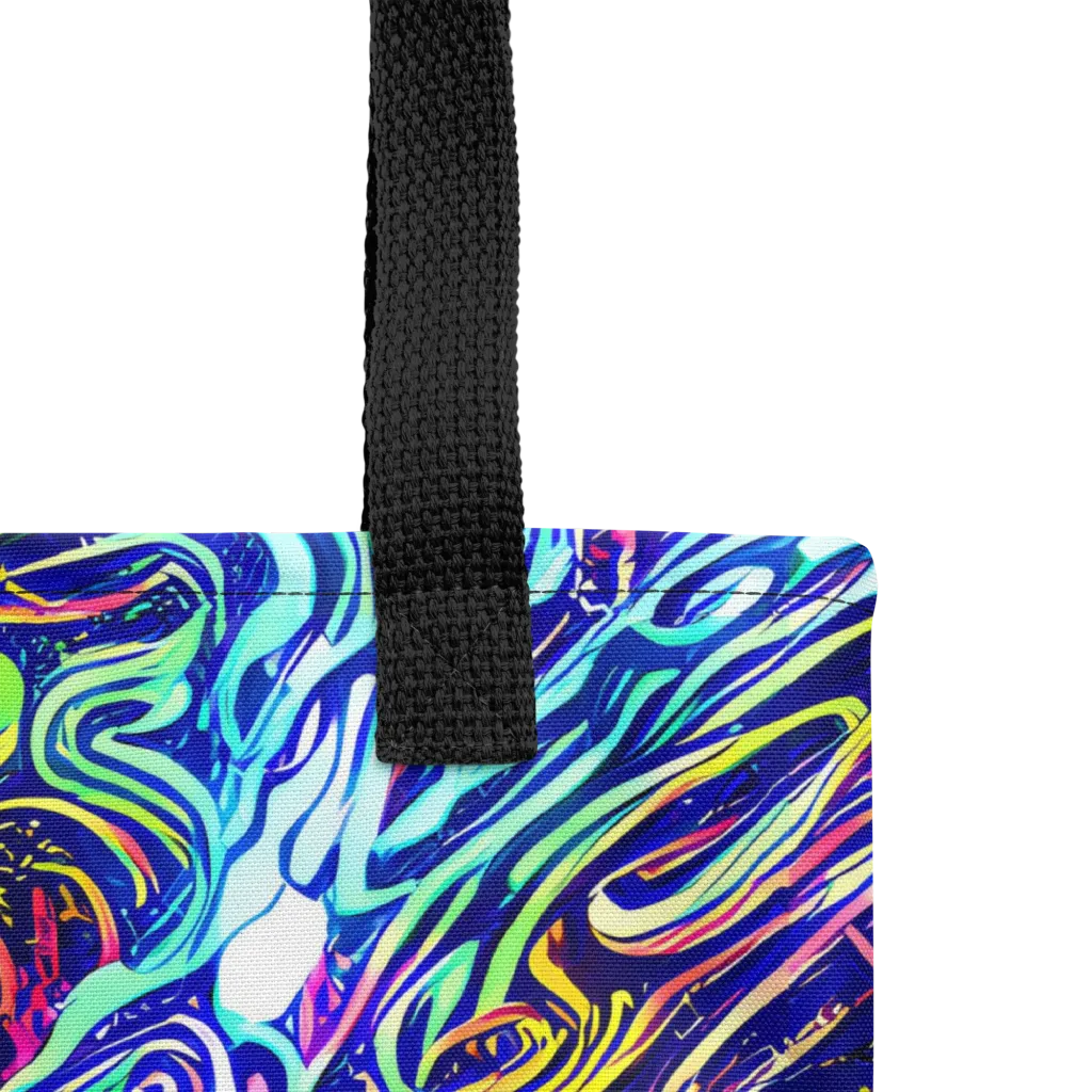 Limefire Labyrinth on Tote Bag — Product details