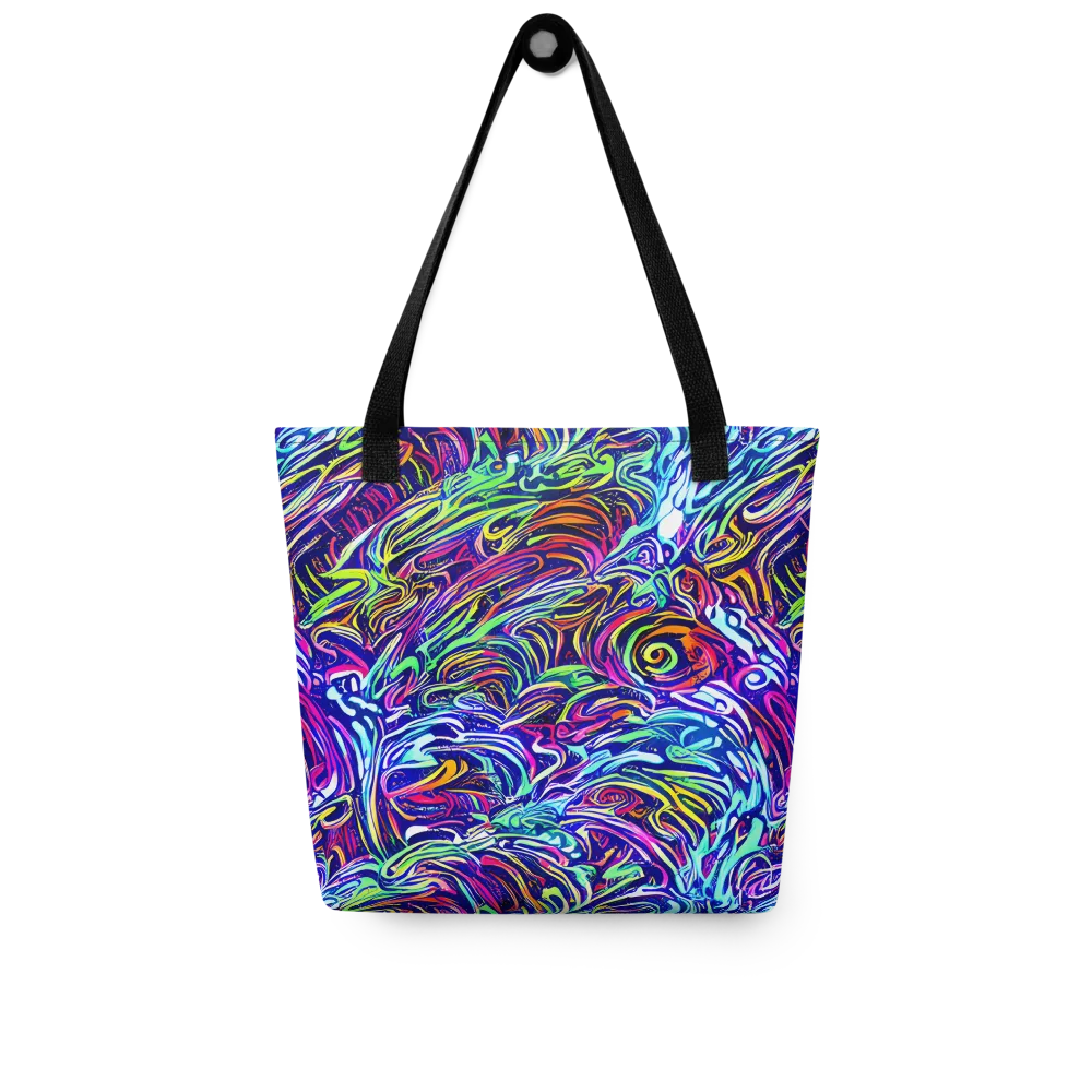 Limefire Labyrinth on Tote Bag — Front