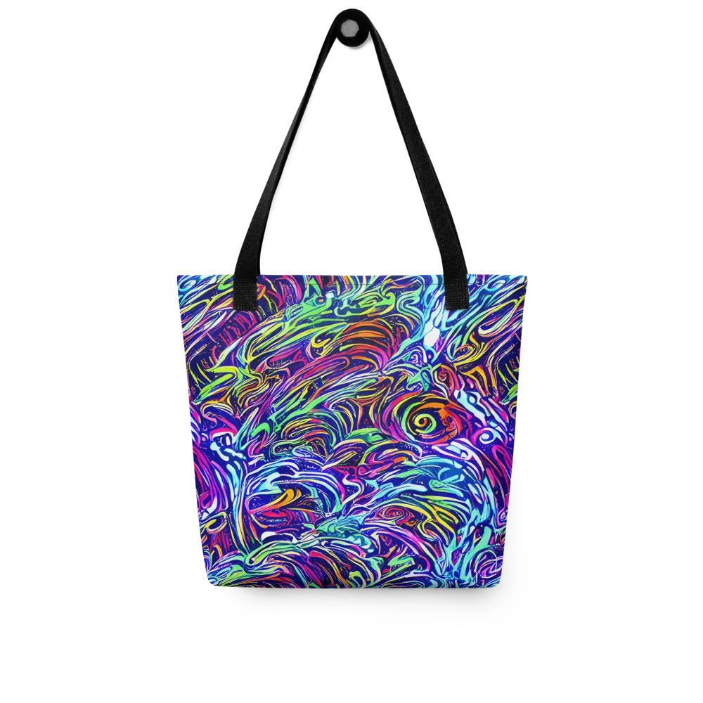 Limefire Labyrinth on Tote Bag — Front