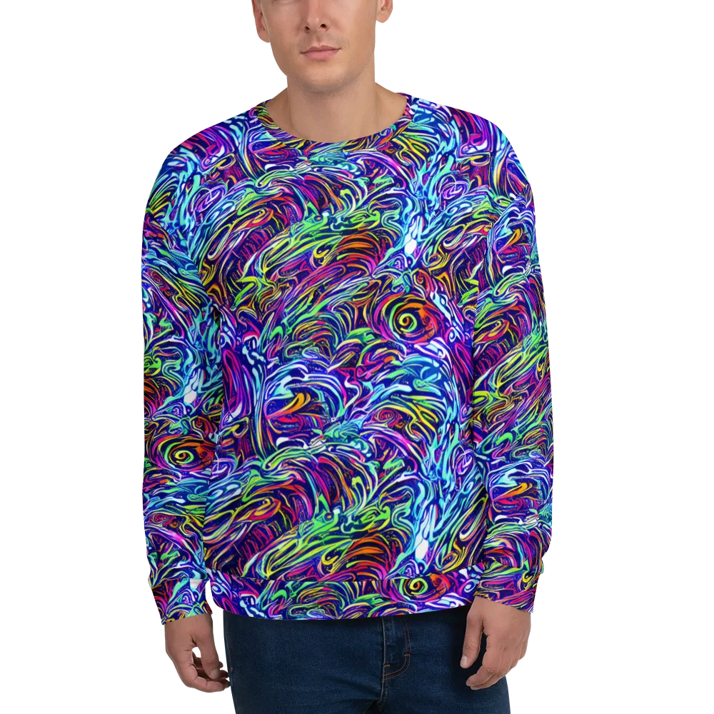 Limefire Labyrinth on Sweatshirt — Front