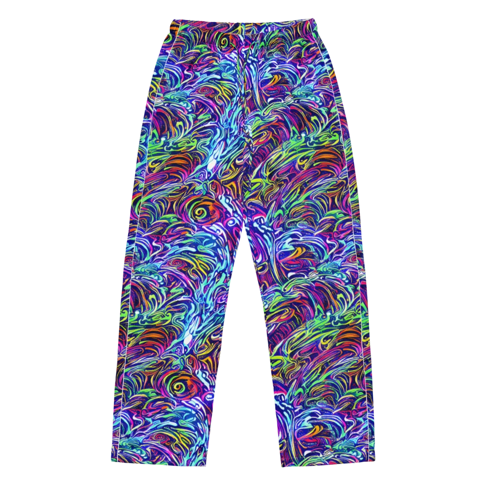 Limefire Labyrinth on Women's Pajama Pants — Front