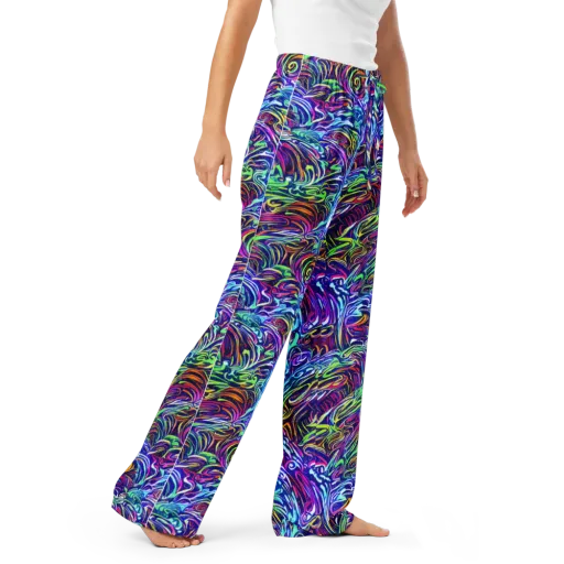 Limefire Labyrinth on a Women's Pajama Pants