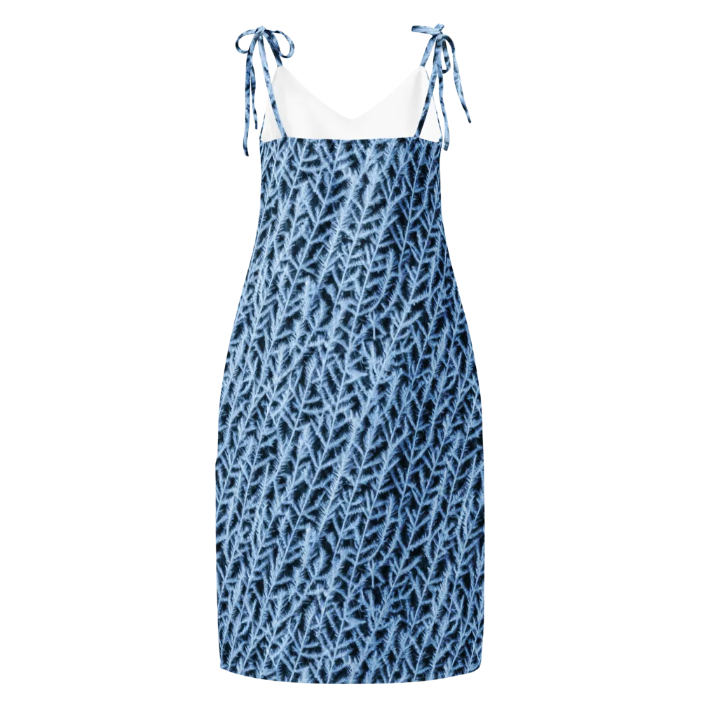 Frosted Fern on Slip Dress — Back