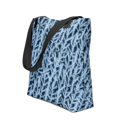 Frosted Fern on a Tote Bag