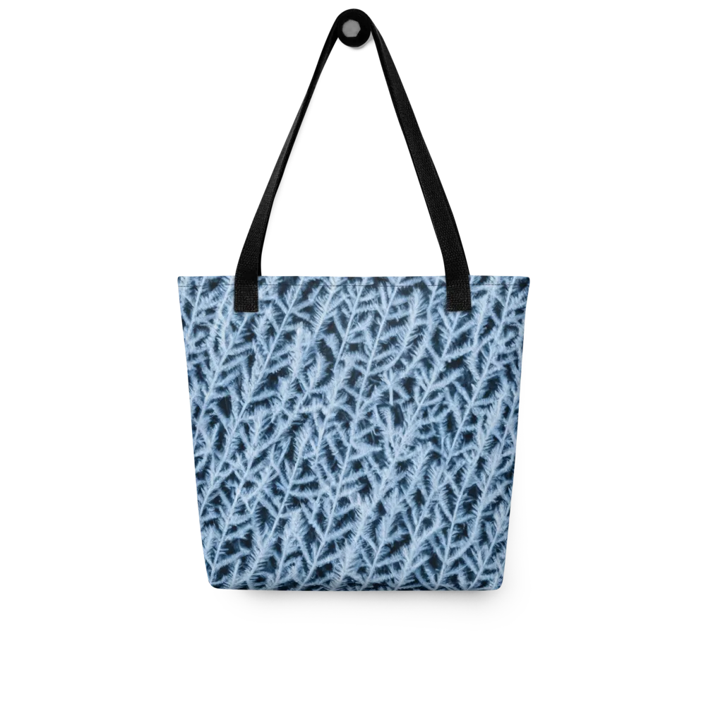 Frosted Fern on Tote Bag — Front