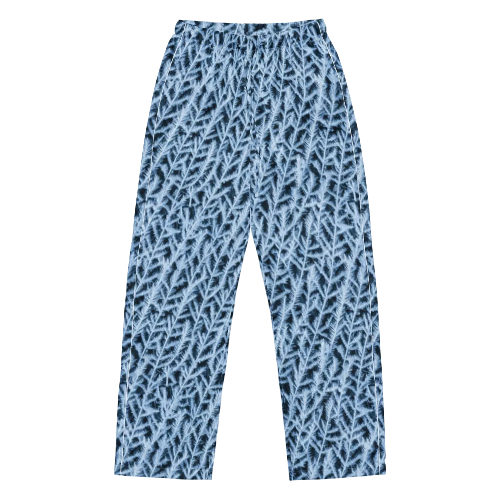 Frosted Fern on Women's Pajama Pants — Front