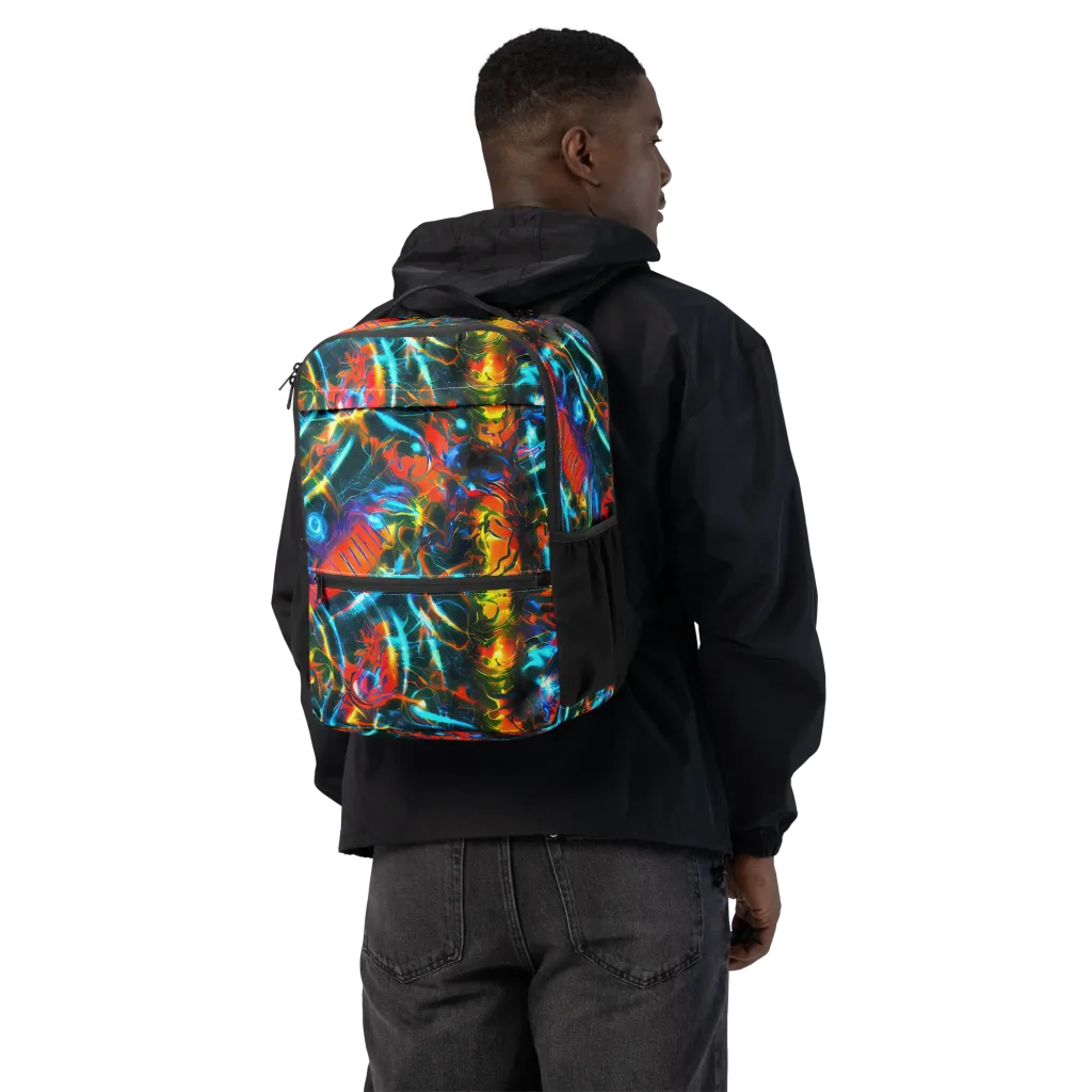 Spectrum Ignition on Utility Backpack — Back