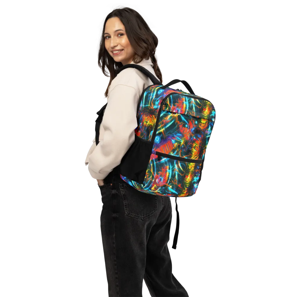 Spectrum Ignition on Utility Backpack — Back